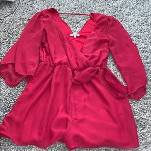 Red romper
